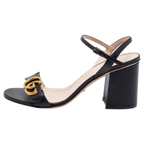 gucci gg marmont jacquard|Gucci Marmont gg ankle strap.